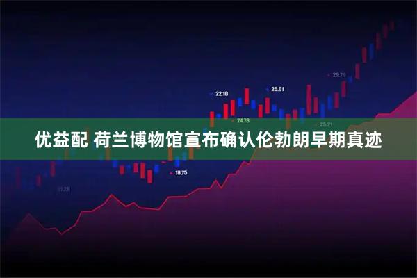 优益配 荷兰博物馆宣布确认伦勃朗早期真迹